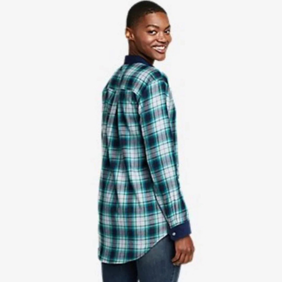 Eddie Bauer Fremont  Flannel Corduroy Shirt - Picture 2 of 16